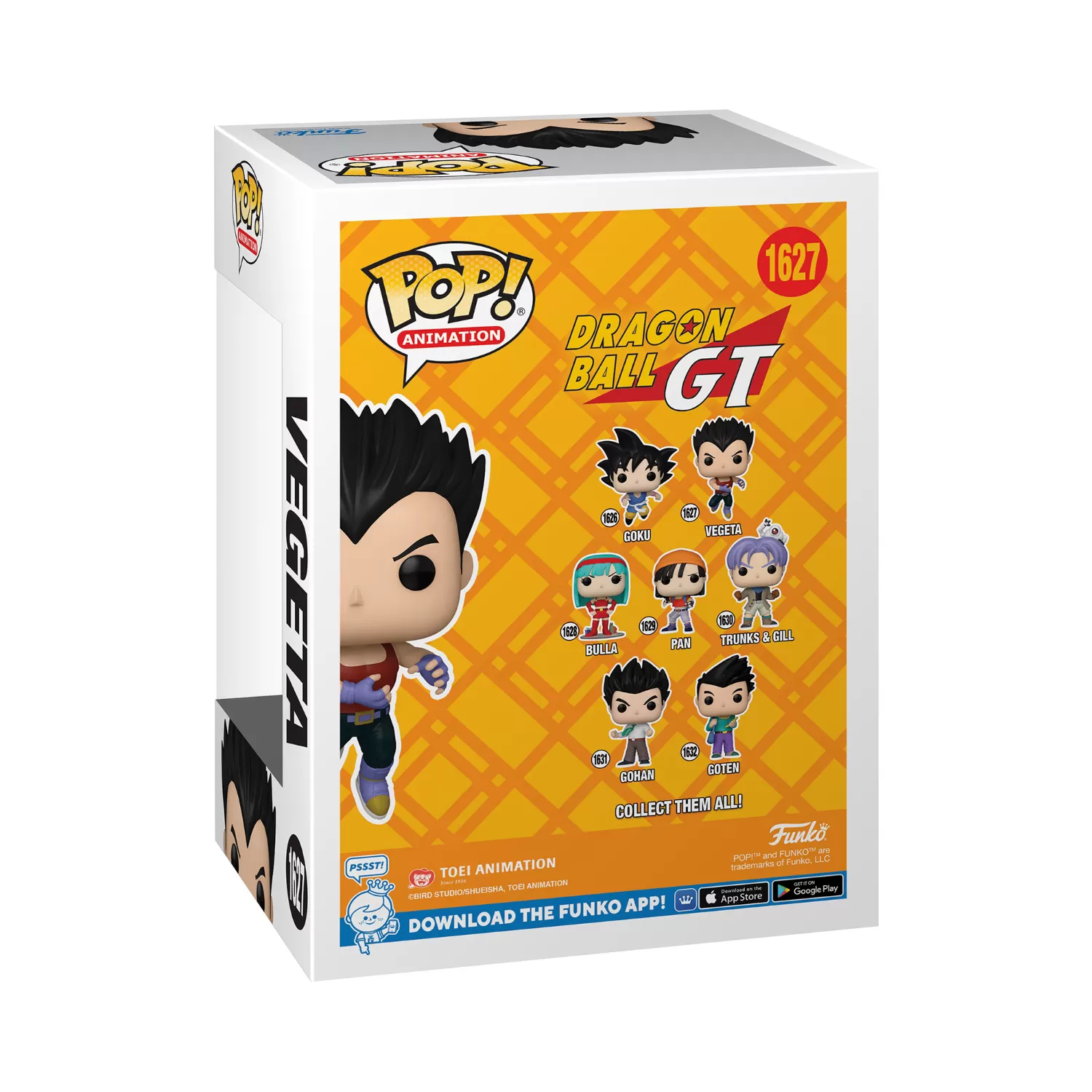 Vegeta – Dragon Ball GT Funko Pop Vinyl Figure #1627 - Image 2
