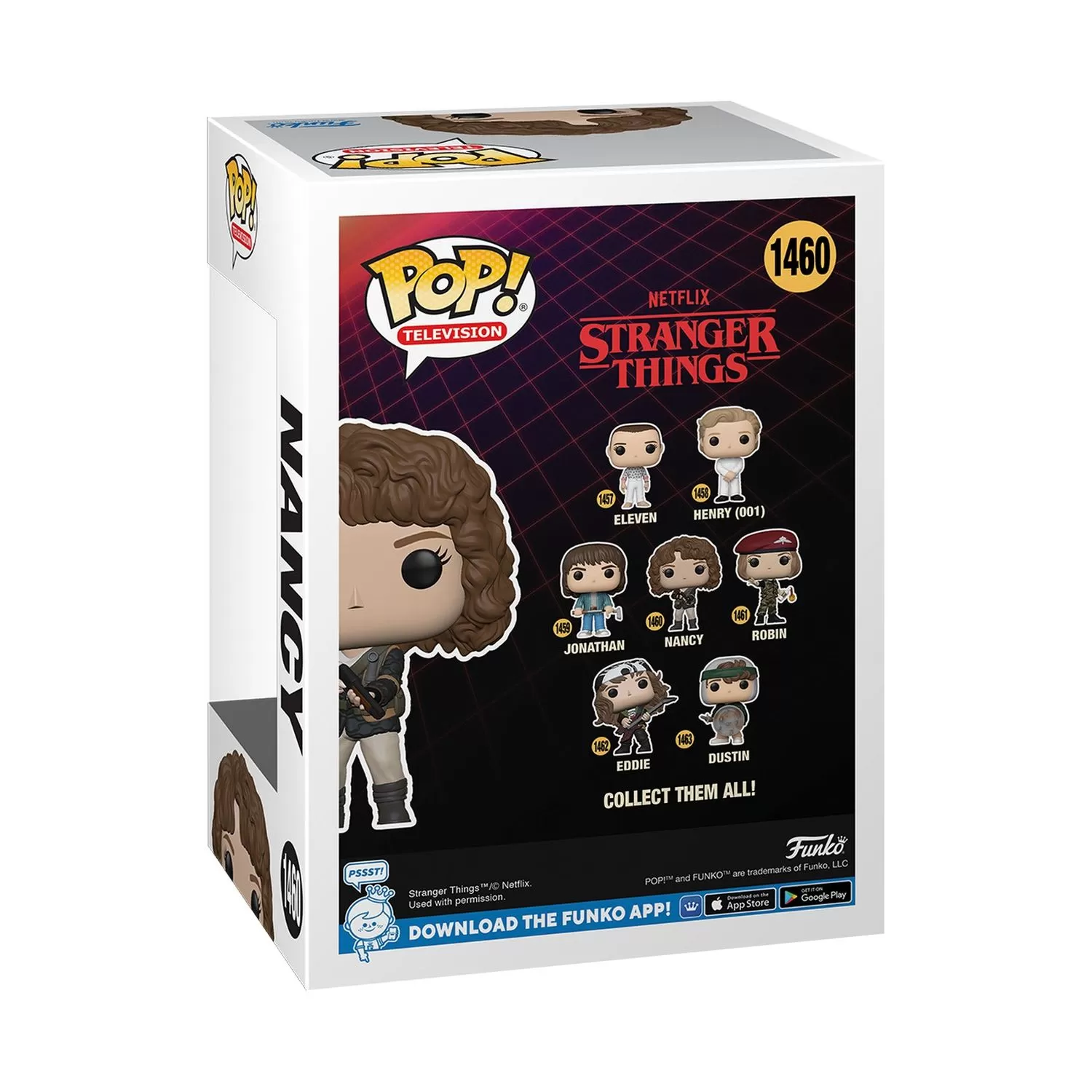 Nancy - Stranger Things Funko Pop Vinyl Figure #1460 - Image 2
