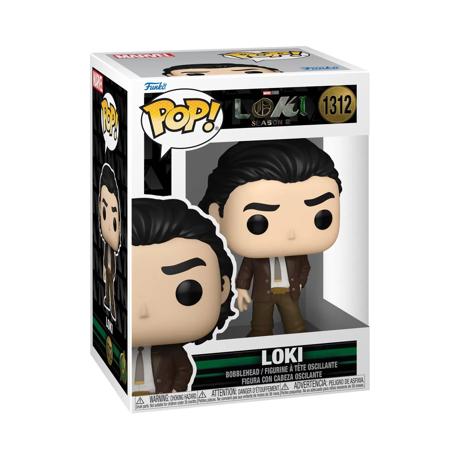 loki - Loki Season 2 Marvel Funko Pop Bobblehead Vinyl Figure #1312