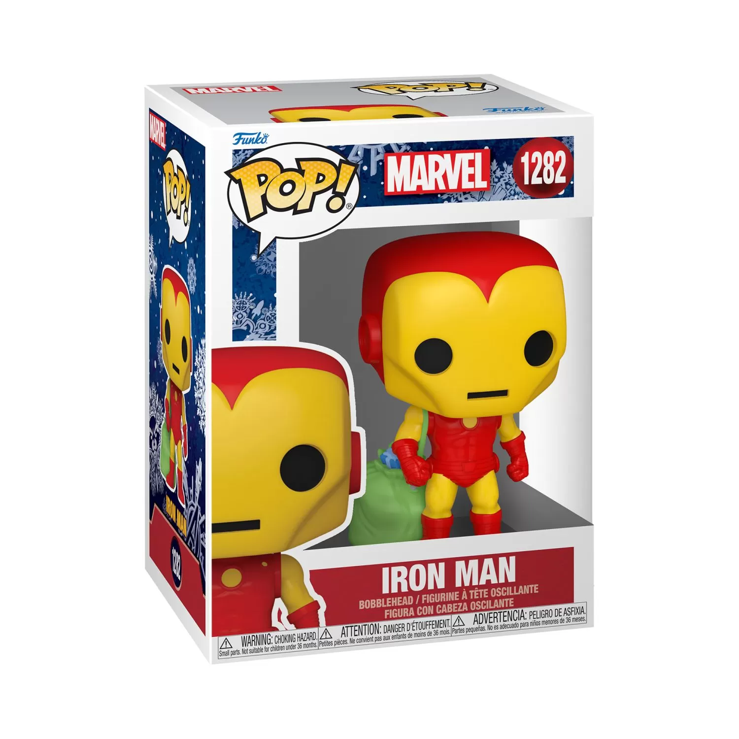 Holiday Iron Man - Marvel Funko Pop Bobblehead Vinyl Figure #1282