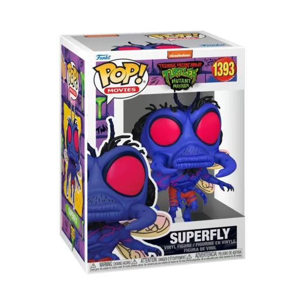 TMNT Mutant Mayhem - Superfly Funko Pop vinyl Figure 1393