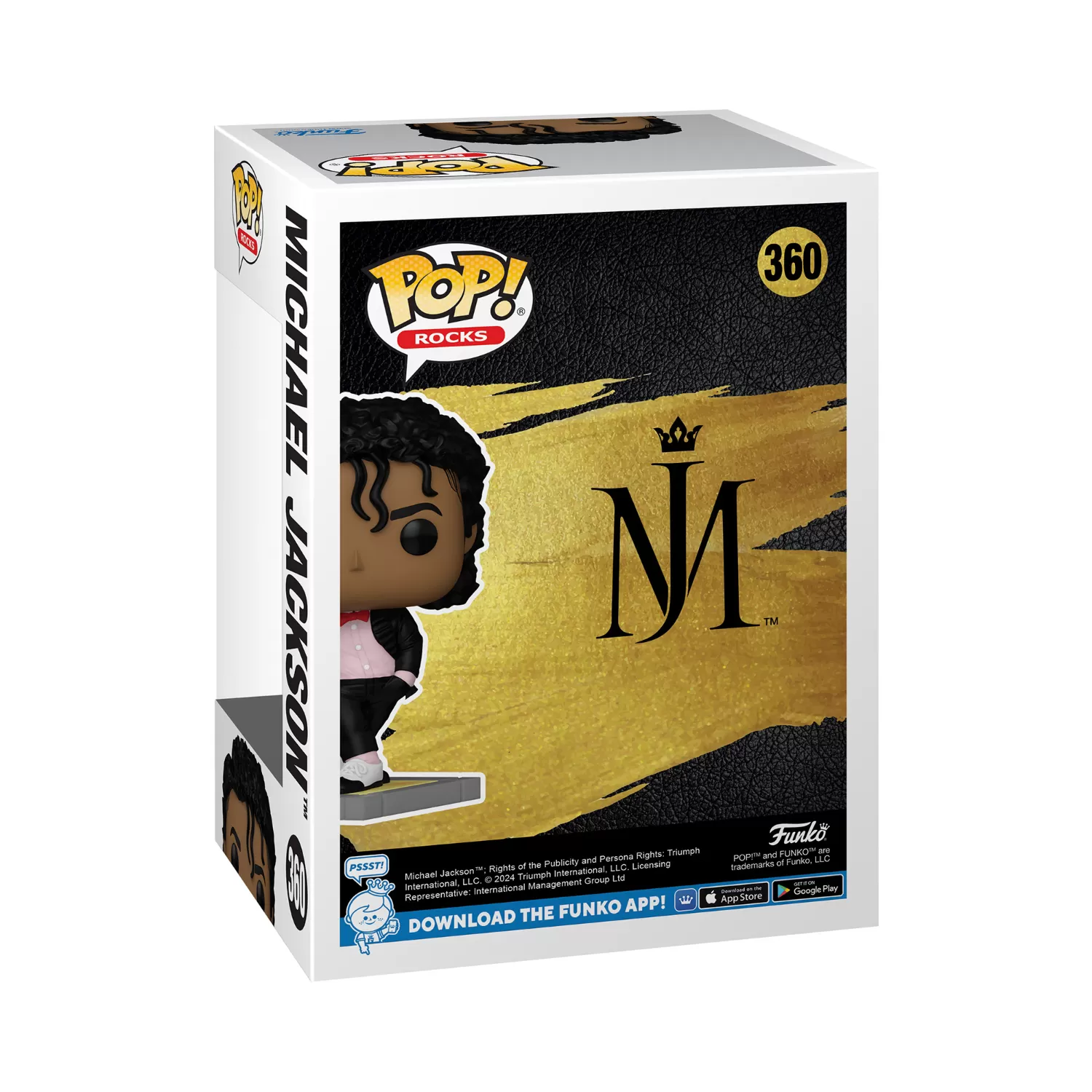 Michael Jackson (Billie Jean) - Funko Pop Vinyl Figure #360 - Image 2