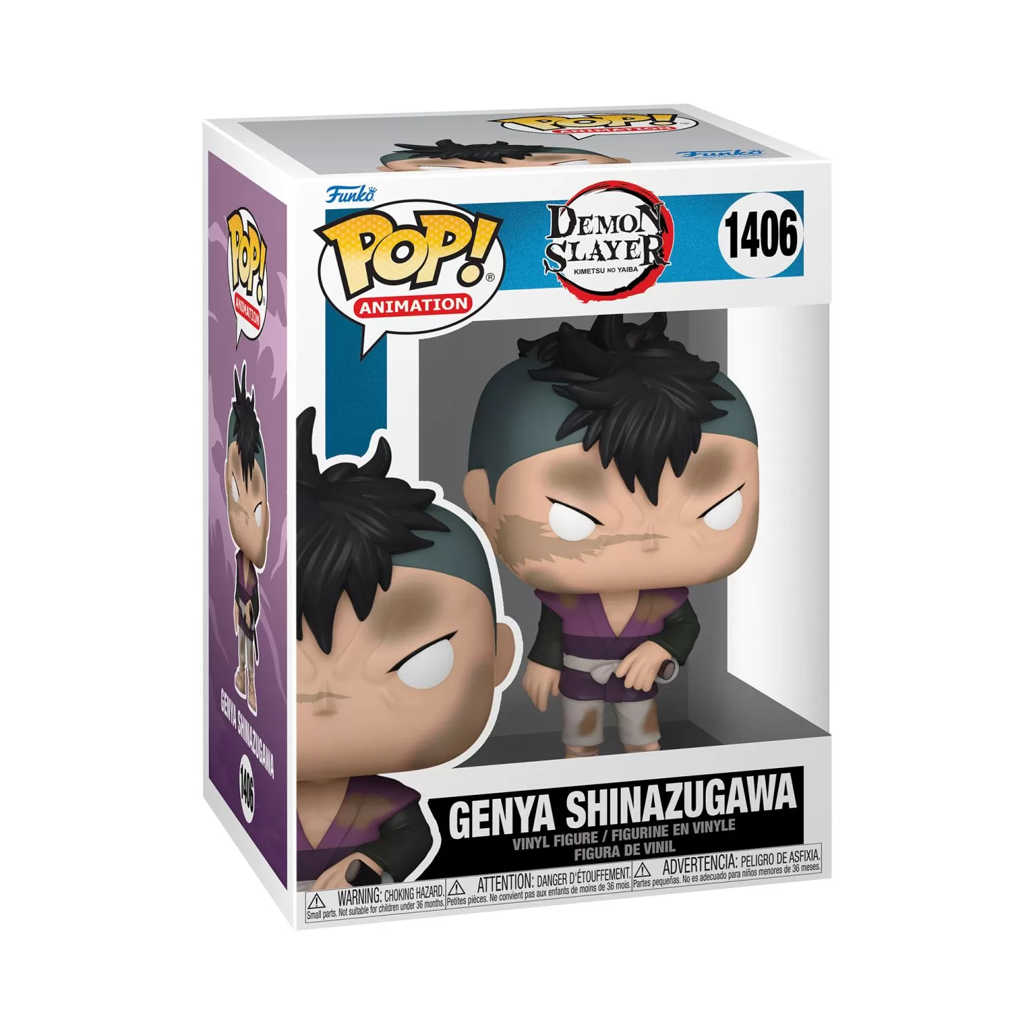 Genya Shinazugawa - Demon Slayer Funko Pop Vinyl Figure #1406
