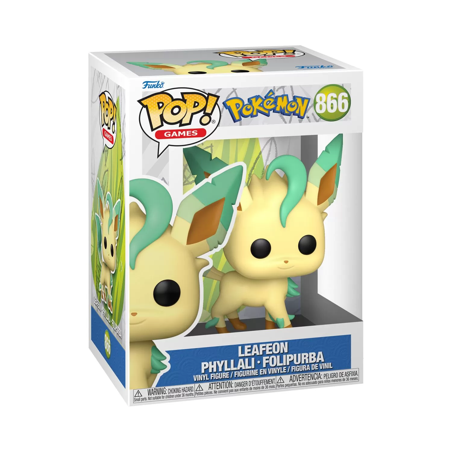 Leafeon - Pokémon Funko Pop Vinyl Figure #886
