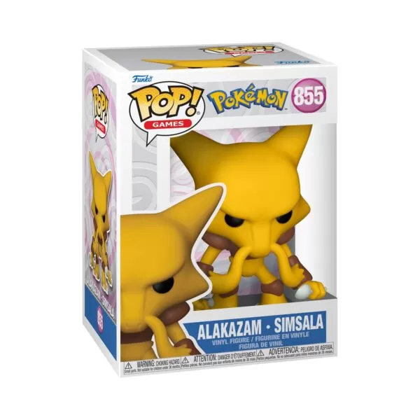 Pokemon - Alakazam Funko Pop Vinyl Figure 855