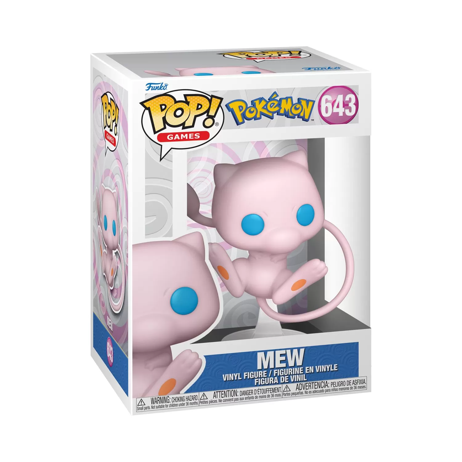 Mew - Pokémon Funko Pop Vinyl Figure #643