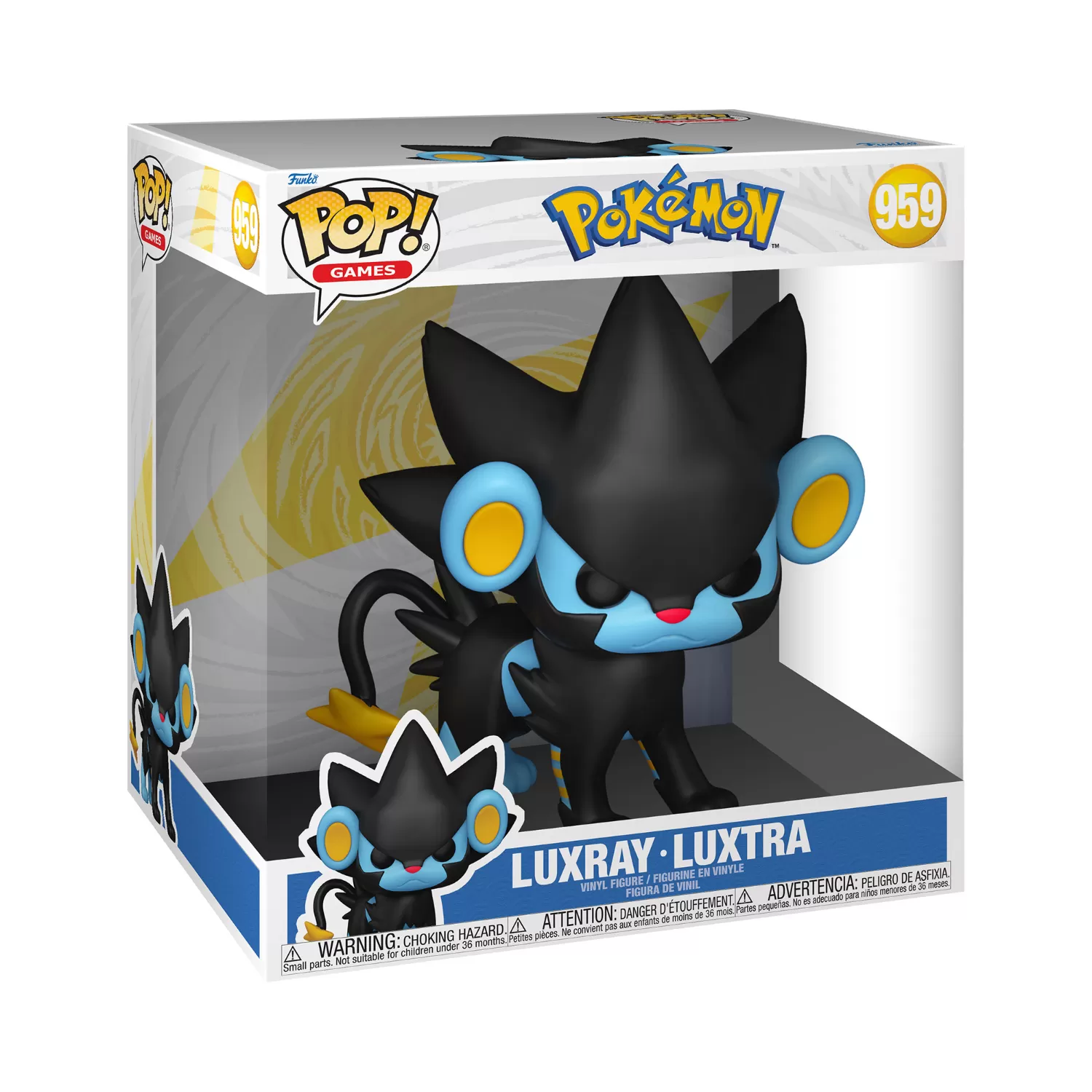 Luxray - Pokémon Funko Pop Jumbo Vinyl Figure #959