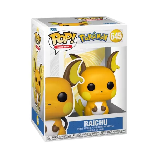 Pokemon - Raichu Funko Pop Vinyl Figure 645