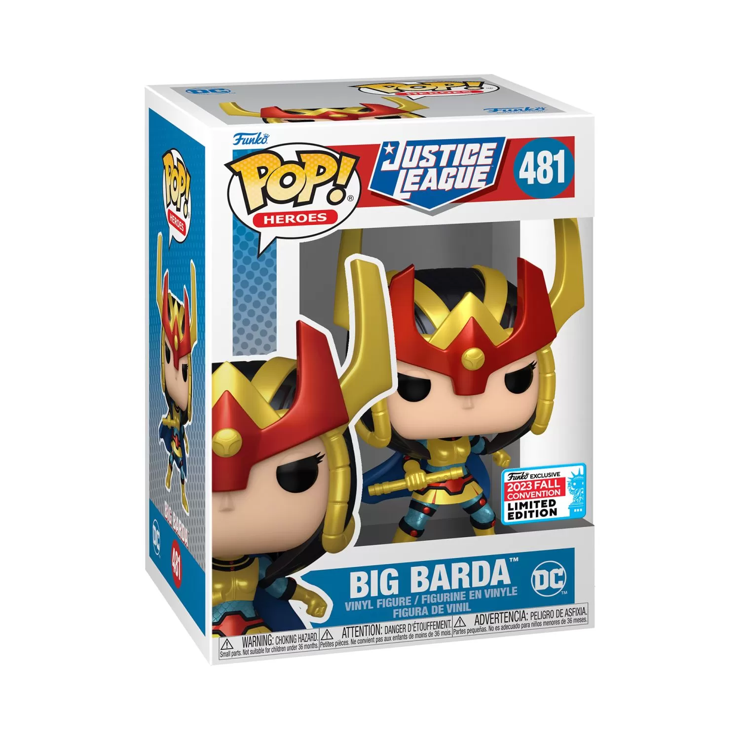 Big Barda - Justice League Funko Pop Vinyl Figure #481