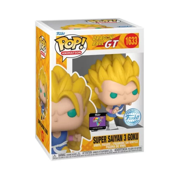 Dragon Ball GT Super Saiyan 3 Goku Funko Pop Figure 1633