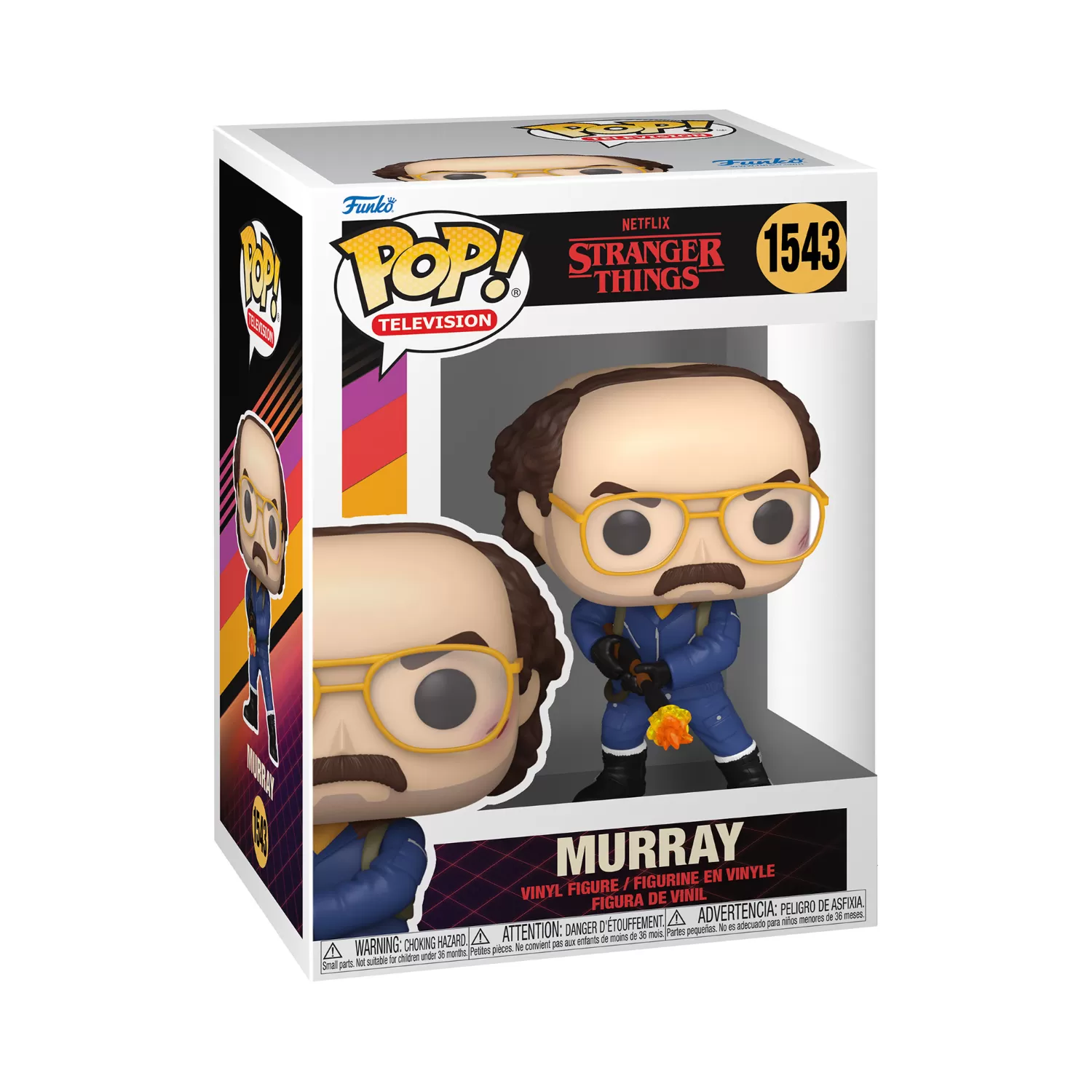Murray Bauman - Stranger Things Funko Pop Vinyl Figure #1543