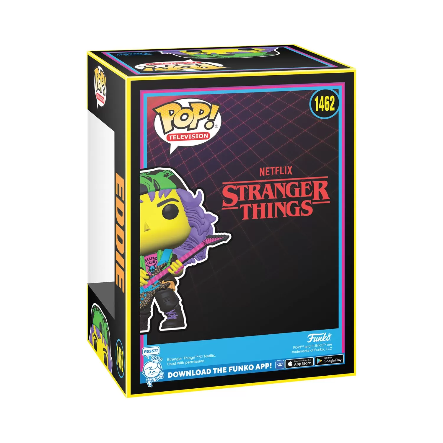 Eddie - Stranger Things Funko Pop Special Edition Vinyl Figure #1462 - Image 2
