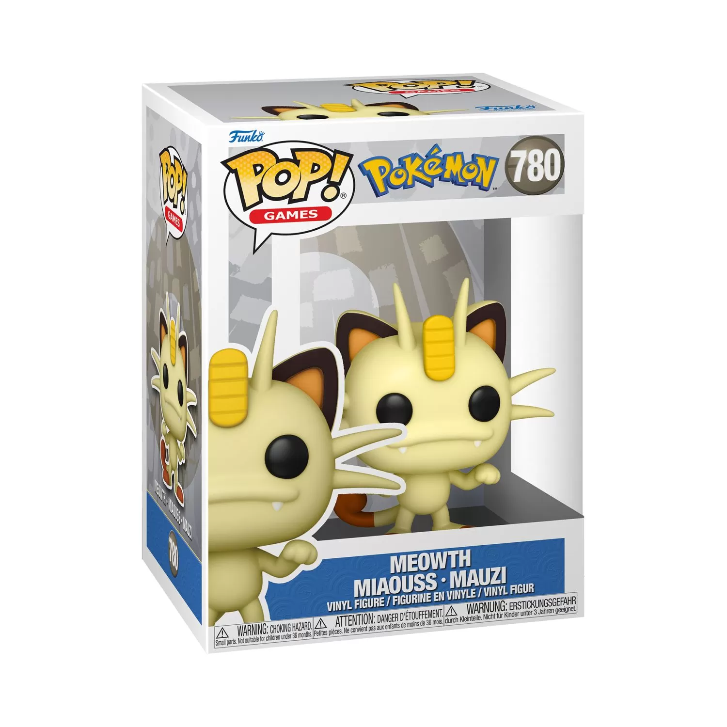 Meowth - Pokémon Funko Pop Vinyl Figure #780