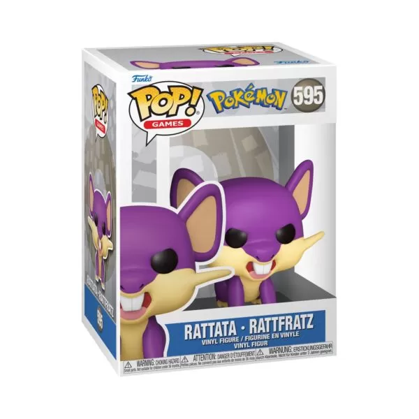 Pokemon - Rattata Rattfratz Funko Pop Vinyl Figure 595