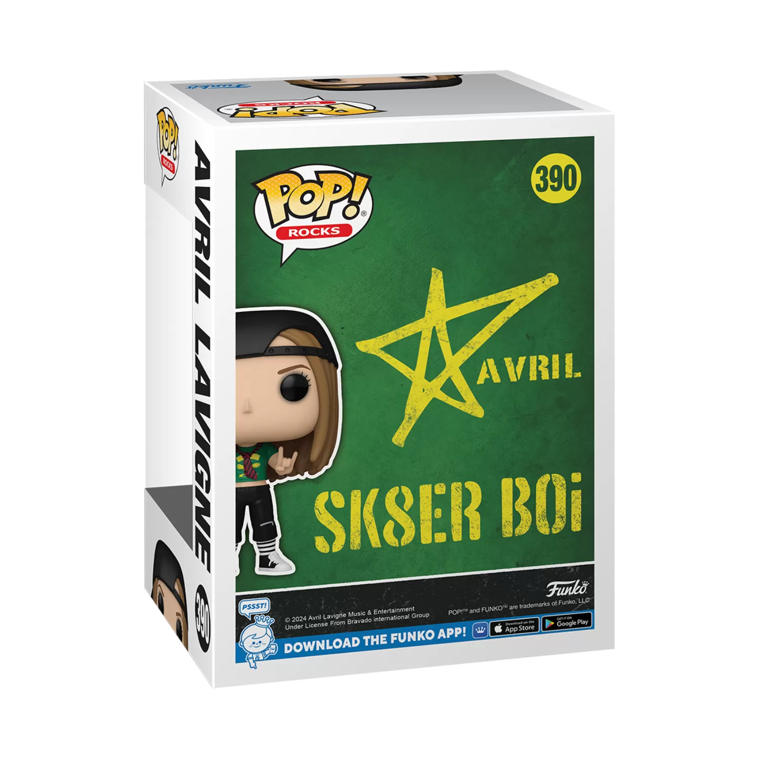 Avril Lavigne - Avril Sk8er Boi Funko Pop Vinyl Figure #390 - Image 2