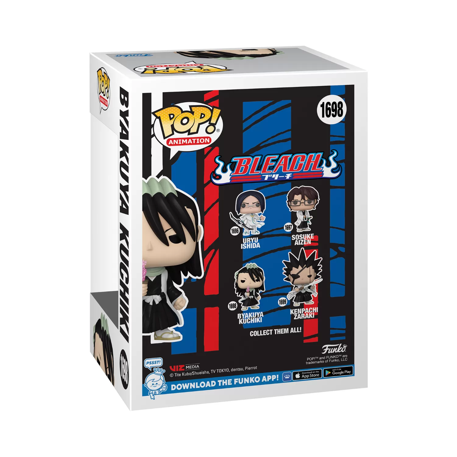 Byakuya Kuchiki - Bleach Funko Pop Vinyl Figure #1698 - Image 2