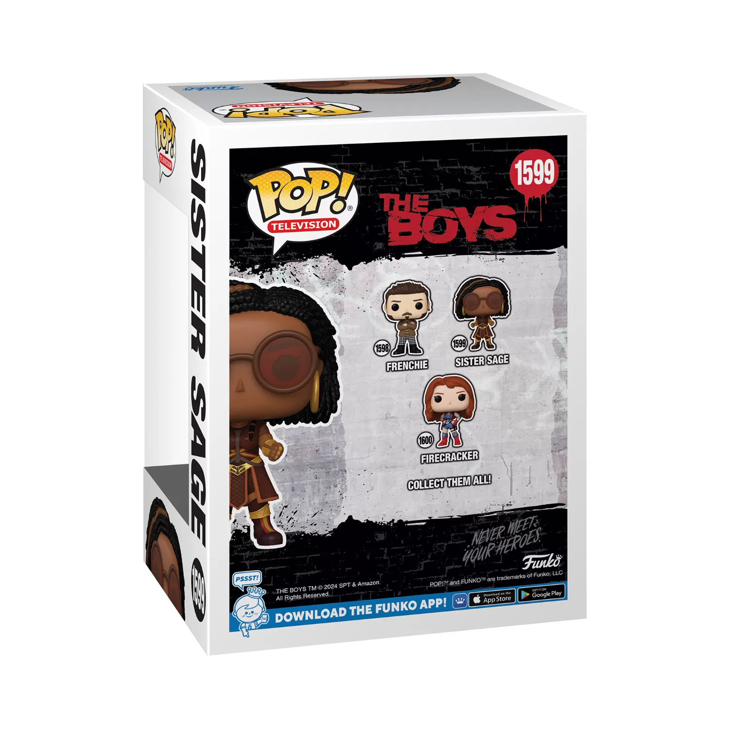 Sister Sage - The Boys Funko Pop Vinyl Figure #1599 - Image 2