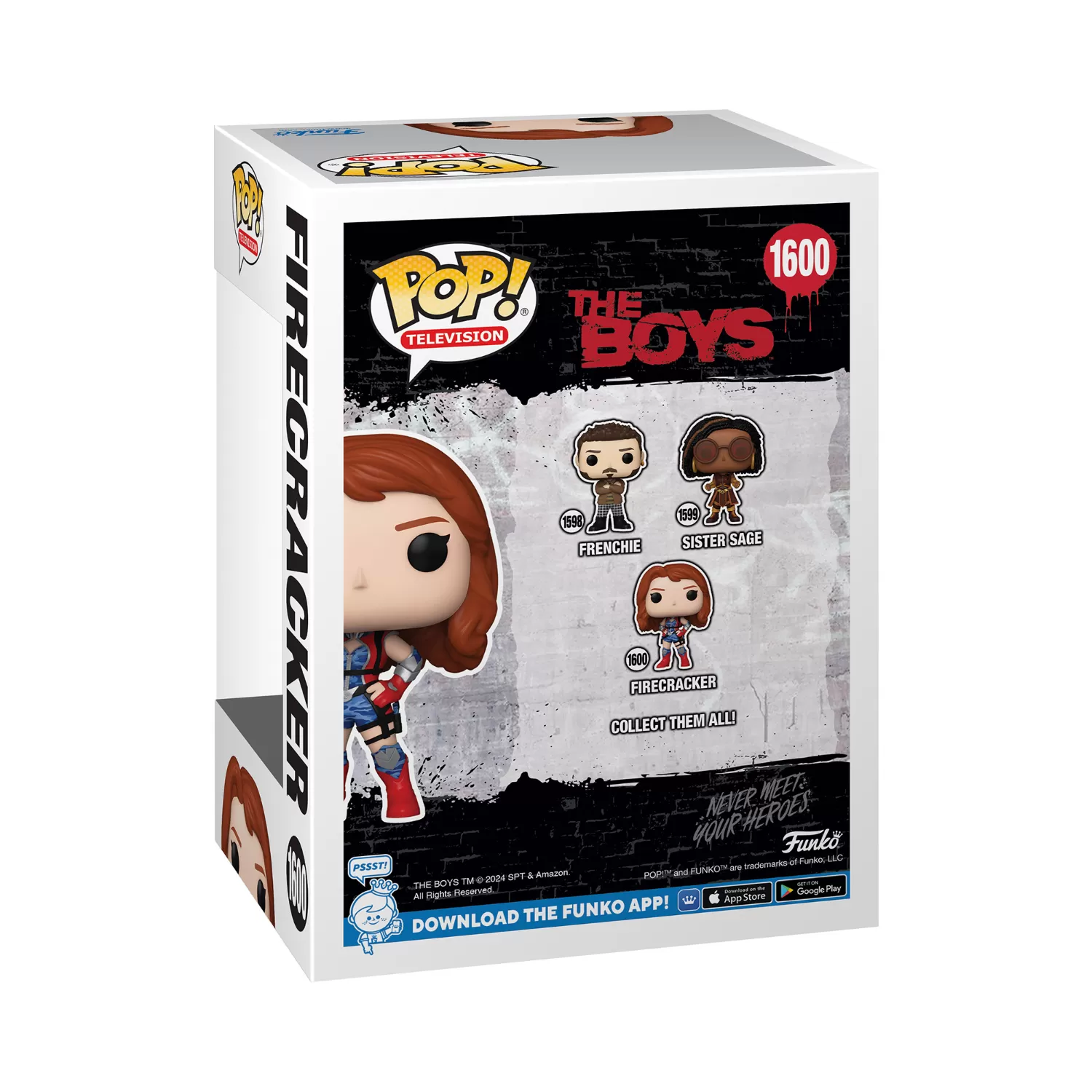 Firecracker - The Boys Funko Pop Vinyl Figure #1600 - Image 2