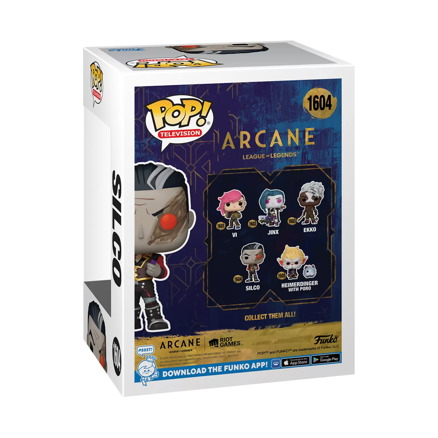 Silco – Arcane League of Legends Funko Pop Vinyl Figure #1604 - Image 2