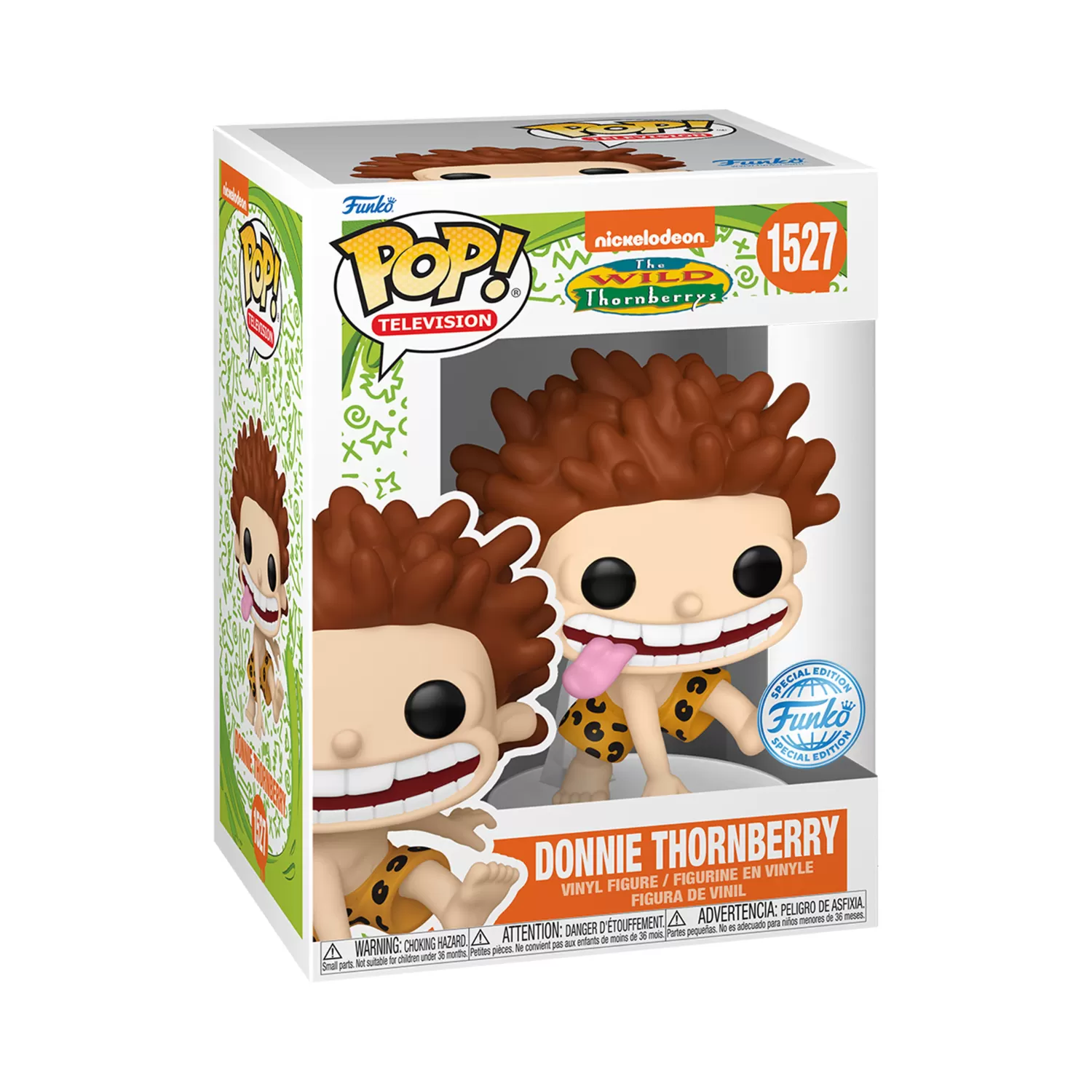 Donnie Thornberry - The Wild Thornberrys Funko Pop Vinyl Figure – Special Edition #1527
