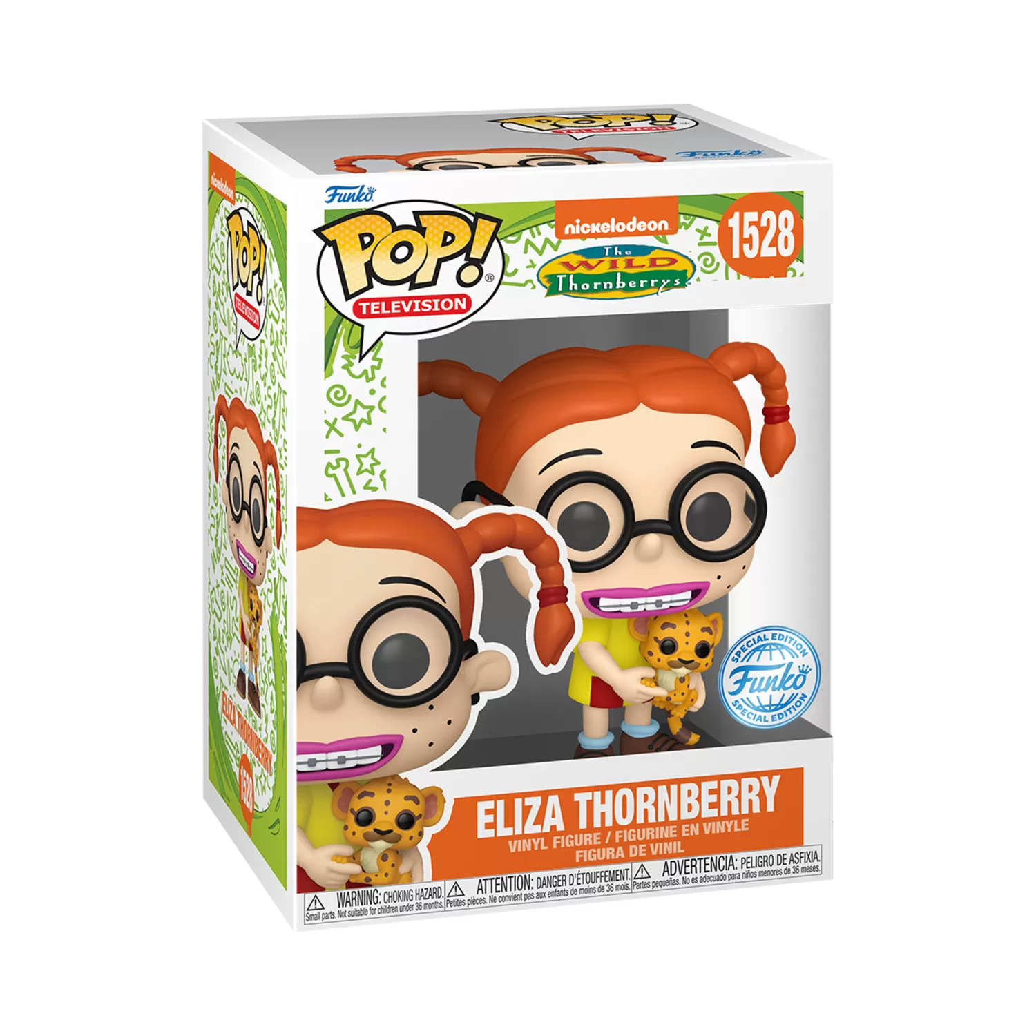 Eliza Thornberry - The Wild Thornberrys Funko Pop Vinyl Figure – Special Edition #1528
