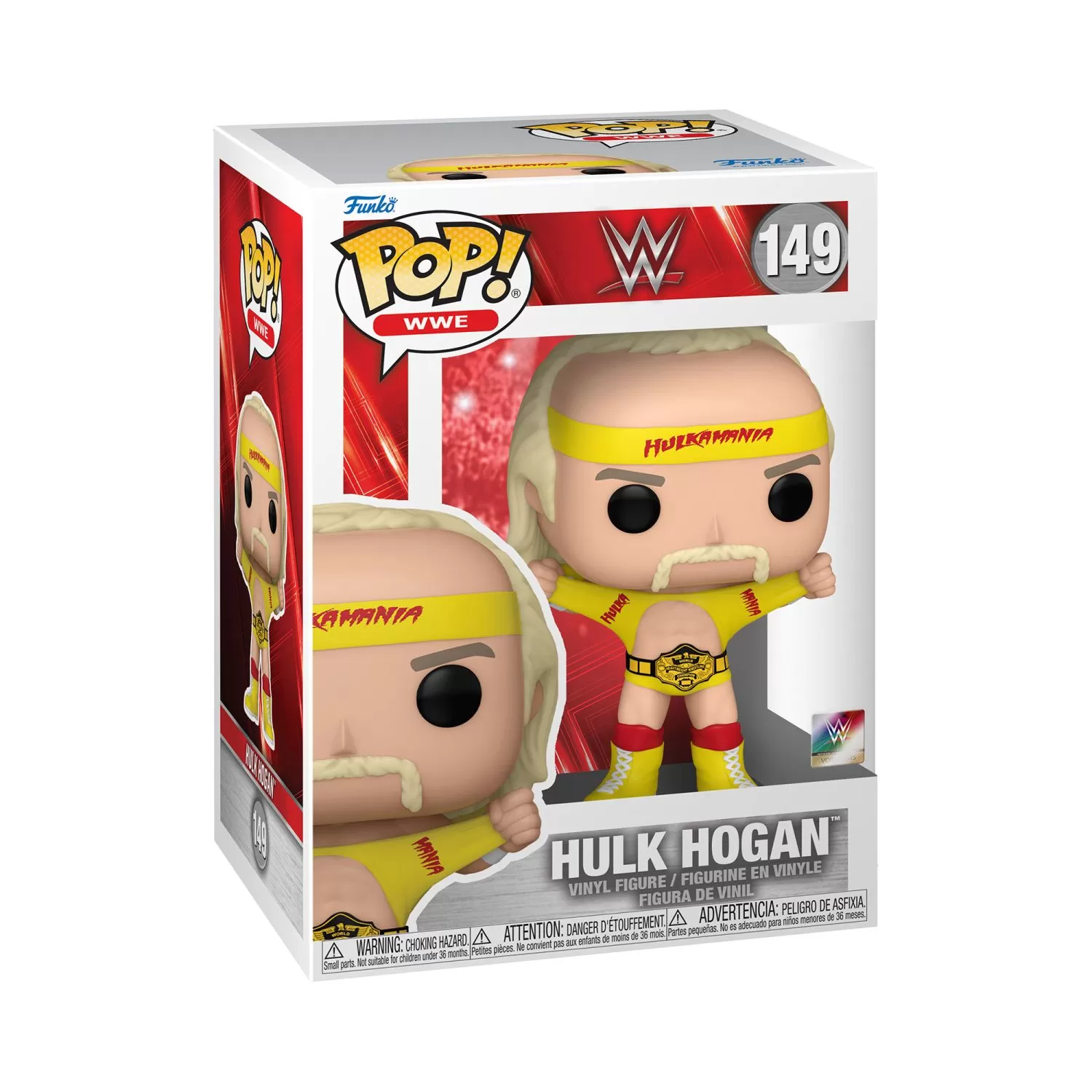 Hulk Hogan - WWE Funko Pop Vinyl Figure #148