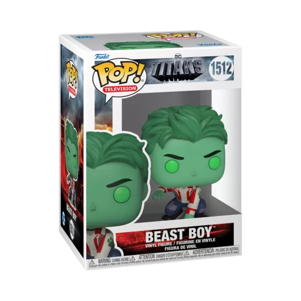 DC Comics - Titans Beast Boy Funko Pop Vinyl Figure 1512