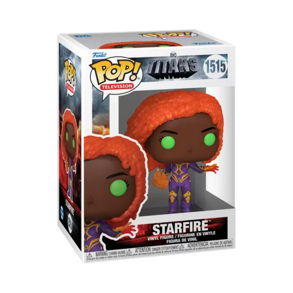 DC Comics Titans Starfire Funko Pop Vinyl Figure Box View