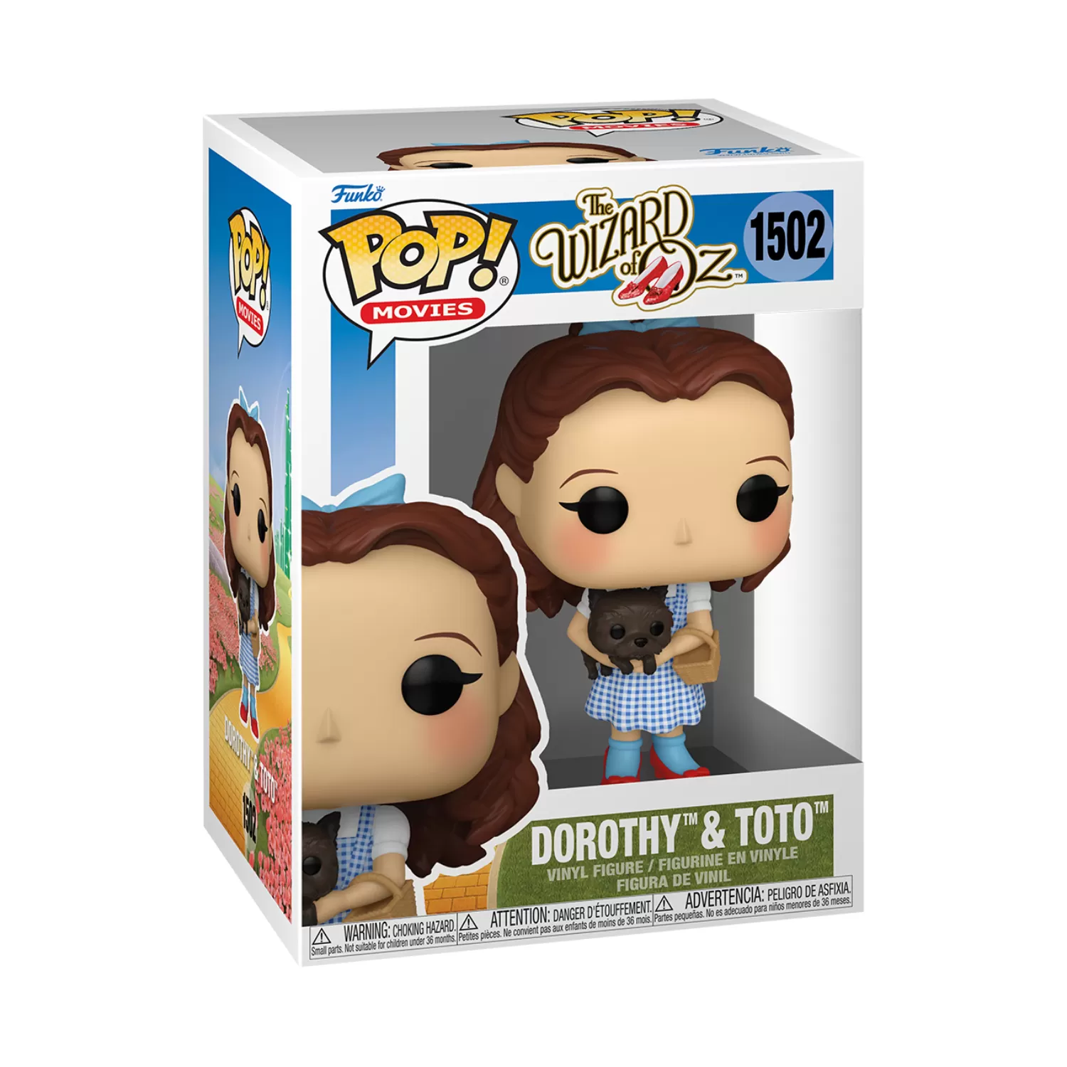 Dorothy & Toto – The Wizard of Oz 85th Anniversary Funko Pop Figure #1502