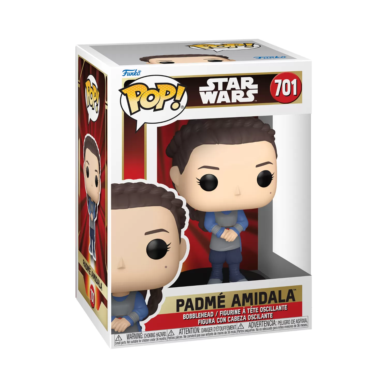 Padme Amidala - Star Wars The Phantom Menace Funko Pop Bobblehead Vinyl Figure #701