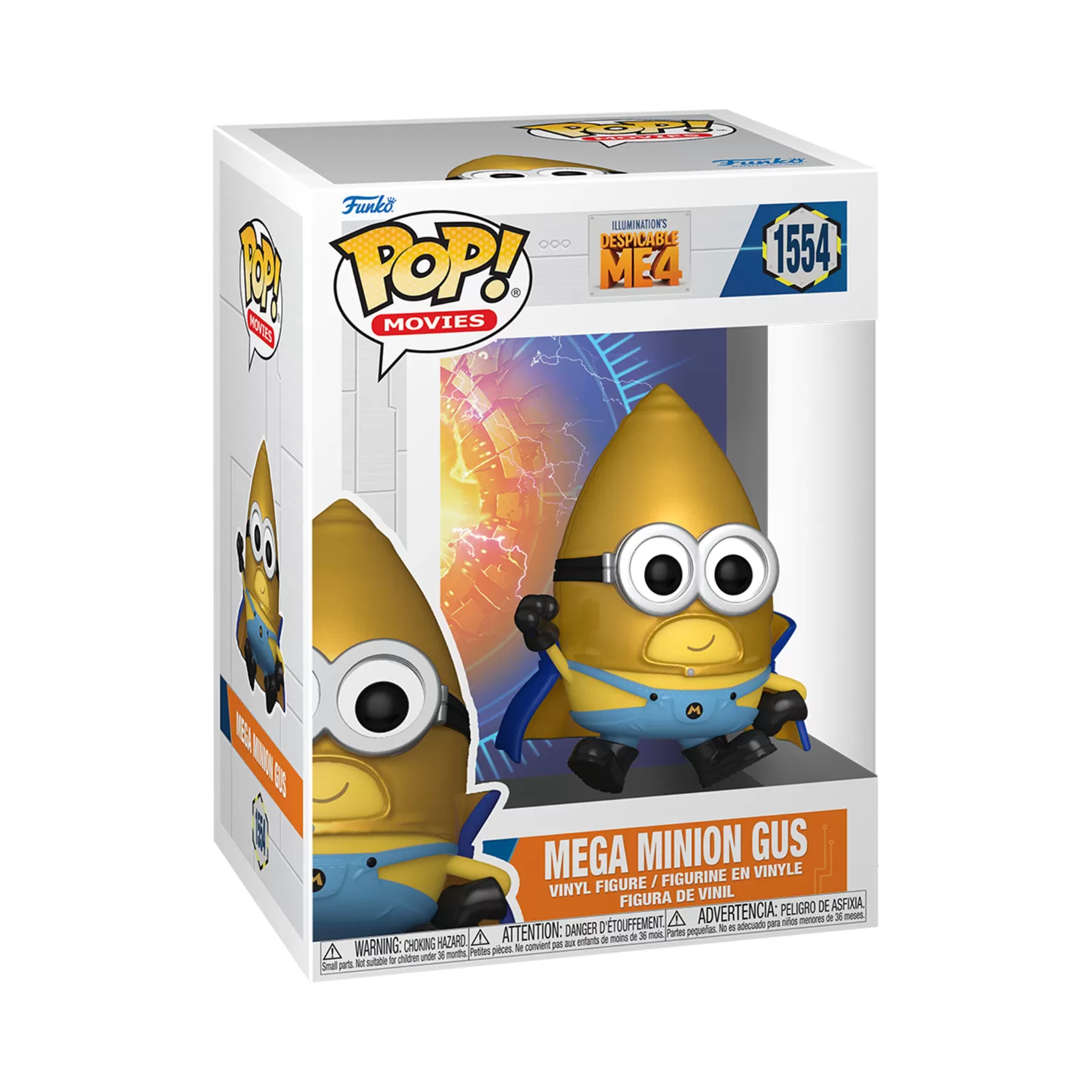 Mega Minion Gus - Despicable Me 4 Funko Pop Vinyl Figure #1554