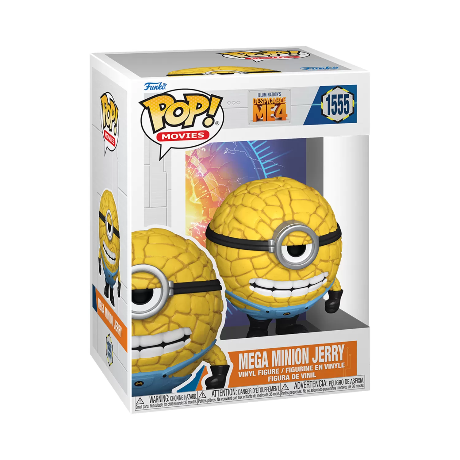 Mega Minion Jerry - Despicable Me 4 Funko Pop Vinyl Figure #1555