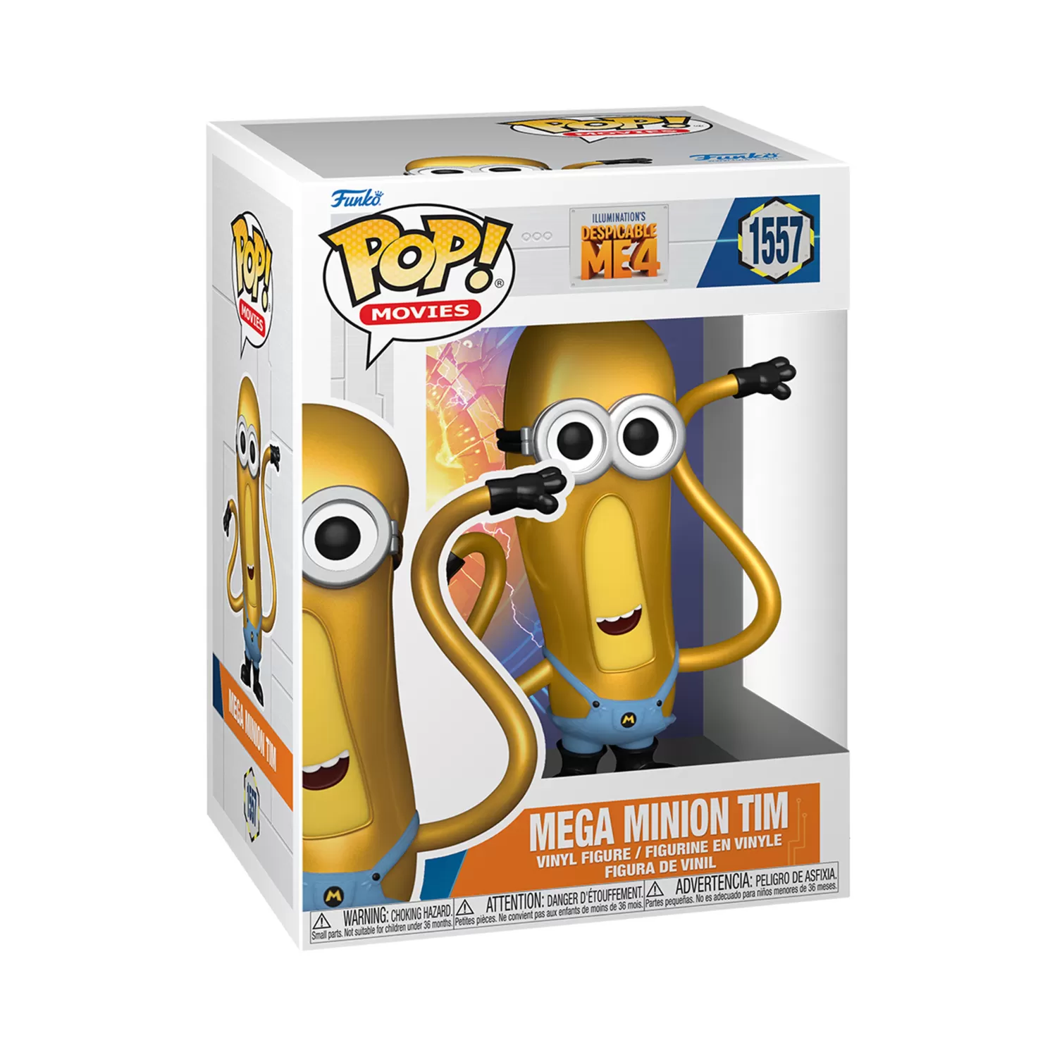 Mega Minion Tim - Despicable Me 4 Funko Pop Vinyl Figure #1557