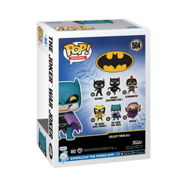 Batman - The Joker War Joker Funko Pop Vinyl Figure 504 - Image 2