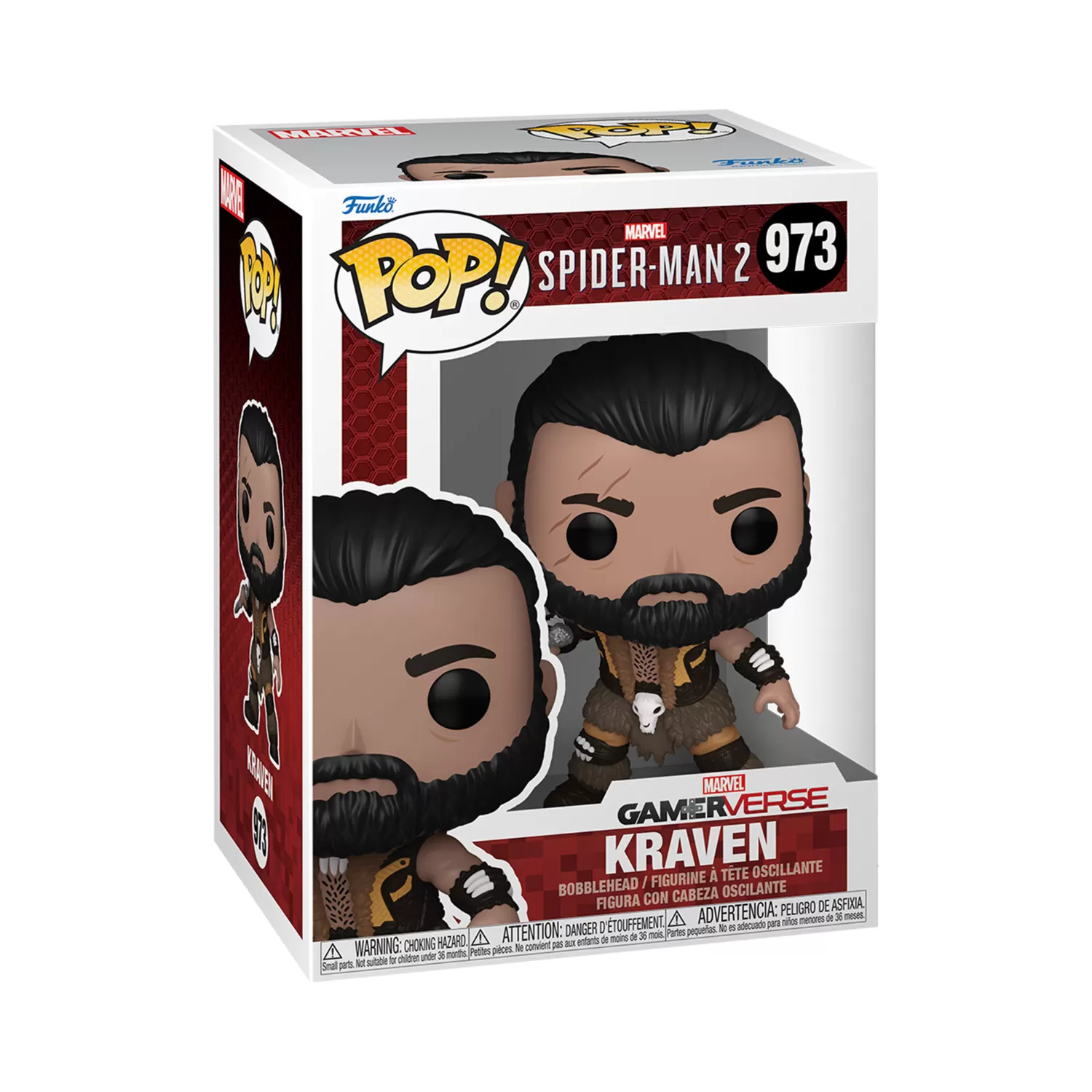 Kraven - Spider-Man 2 Gamerverse Funko Pop Bobblehead Vinyl Figure #973