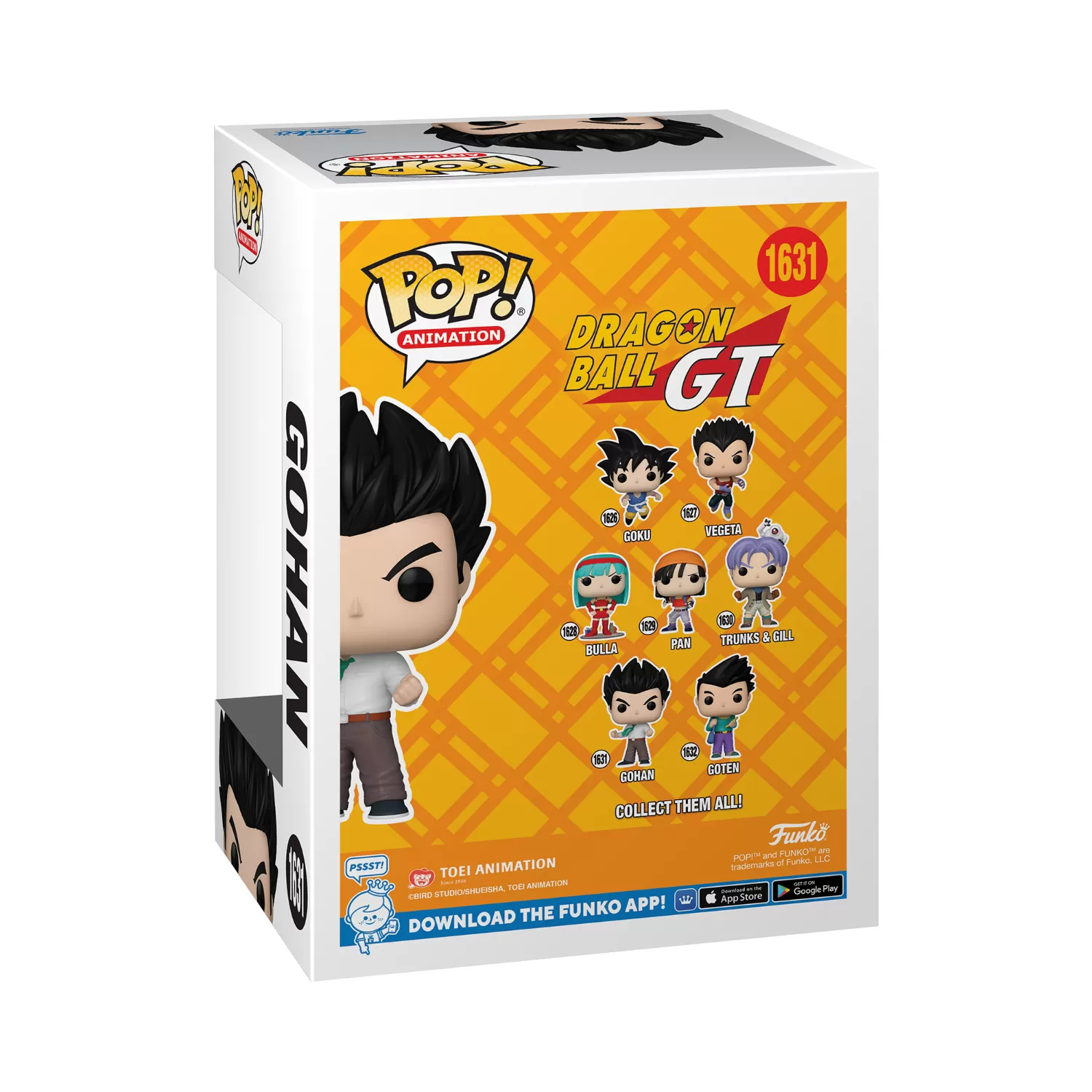 Gohan - Dragon Ball GT Funko Pop Vinyl Figure #1631 - Image 2