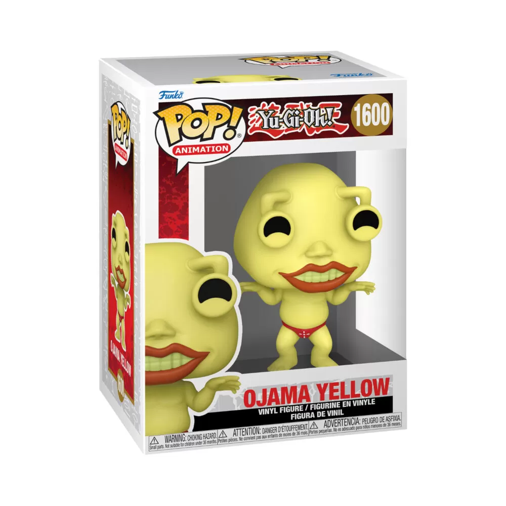 Yu-Gi-Oh Ojama Yellow Funko Pop Vinyl Figure in box