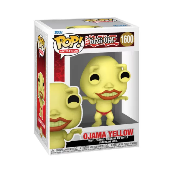 Yu-Gi-Oh Ojama Yellow Funko Pop Vinyl Figure in box