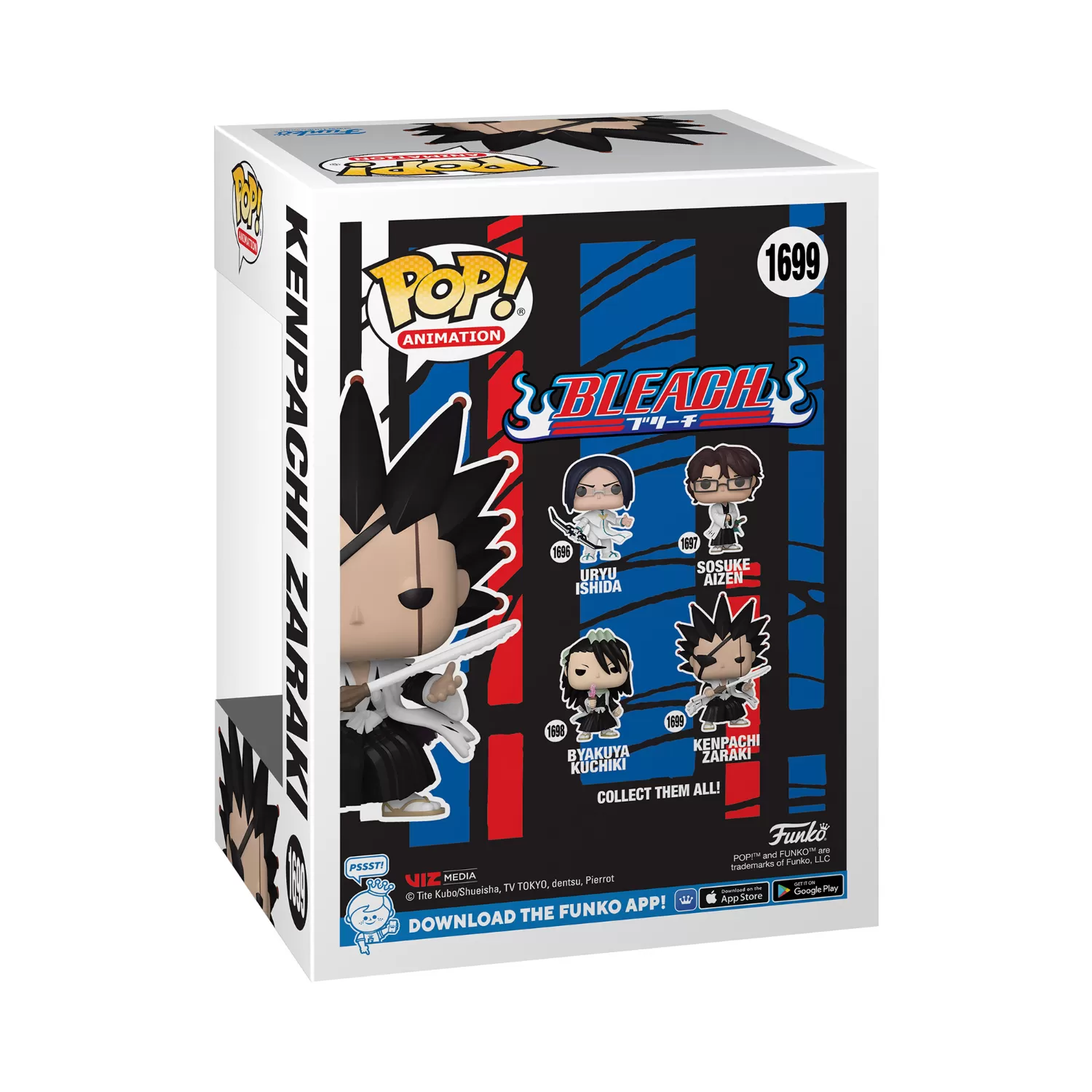 Kenpachi Zaraki - Bleach Funko Pop Vinyl Figure #1699 - Image 2