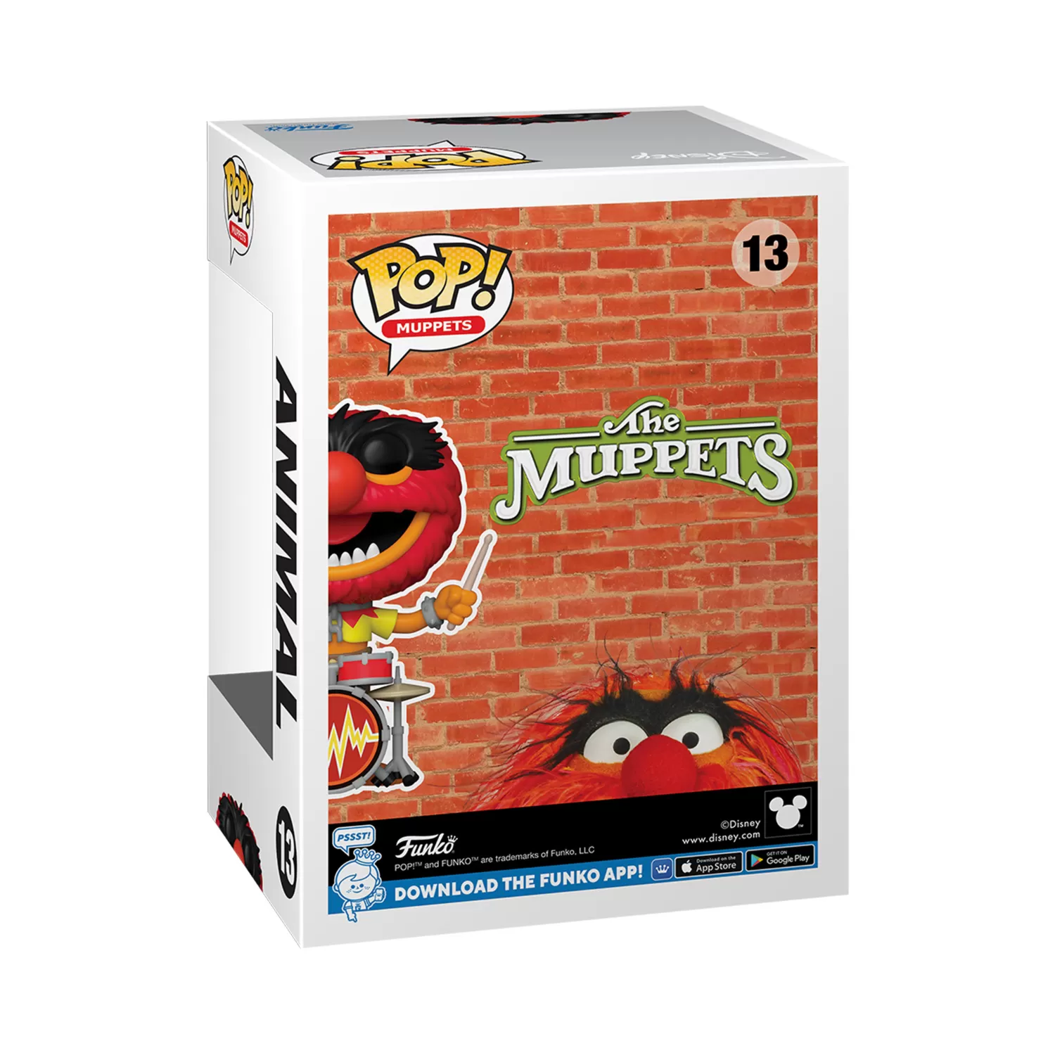 Animal - The Muppets Funko Pop Vinyl Figure #13​ - Image 2