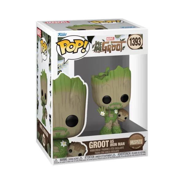 We Are Groot - Groot As Iron Man Funko Pop 1393