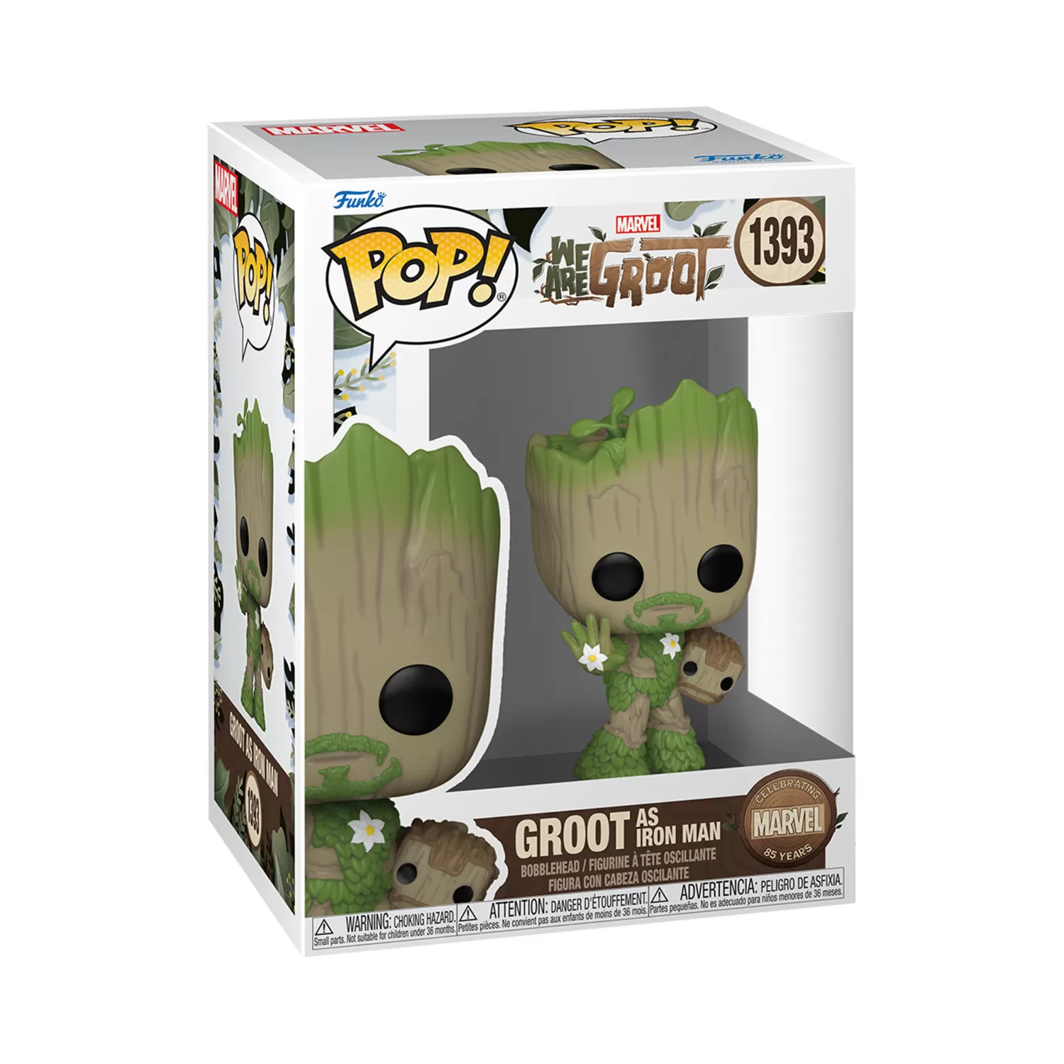 Groot as Iron Man - We Are Groot Funko Pop Bobblehead Vinyl Figure #1393