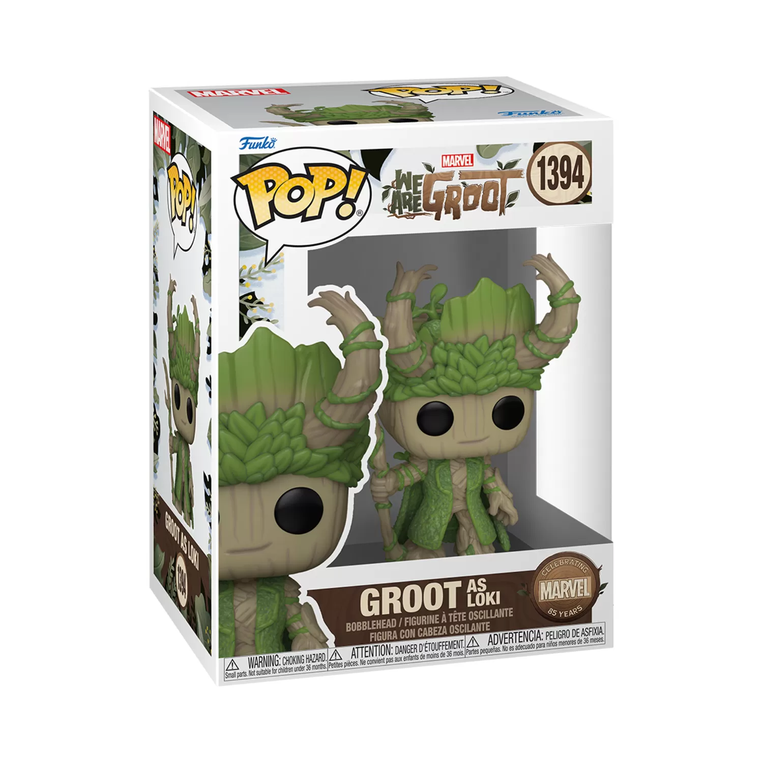 Groot as Loki - We Are Groot Funko Pop Bobblehead Vinyl Figure #1394