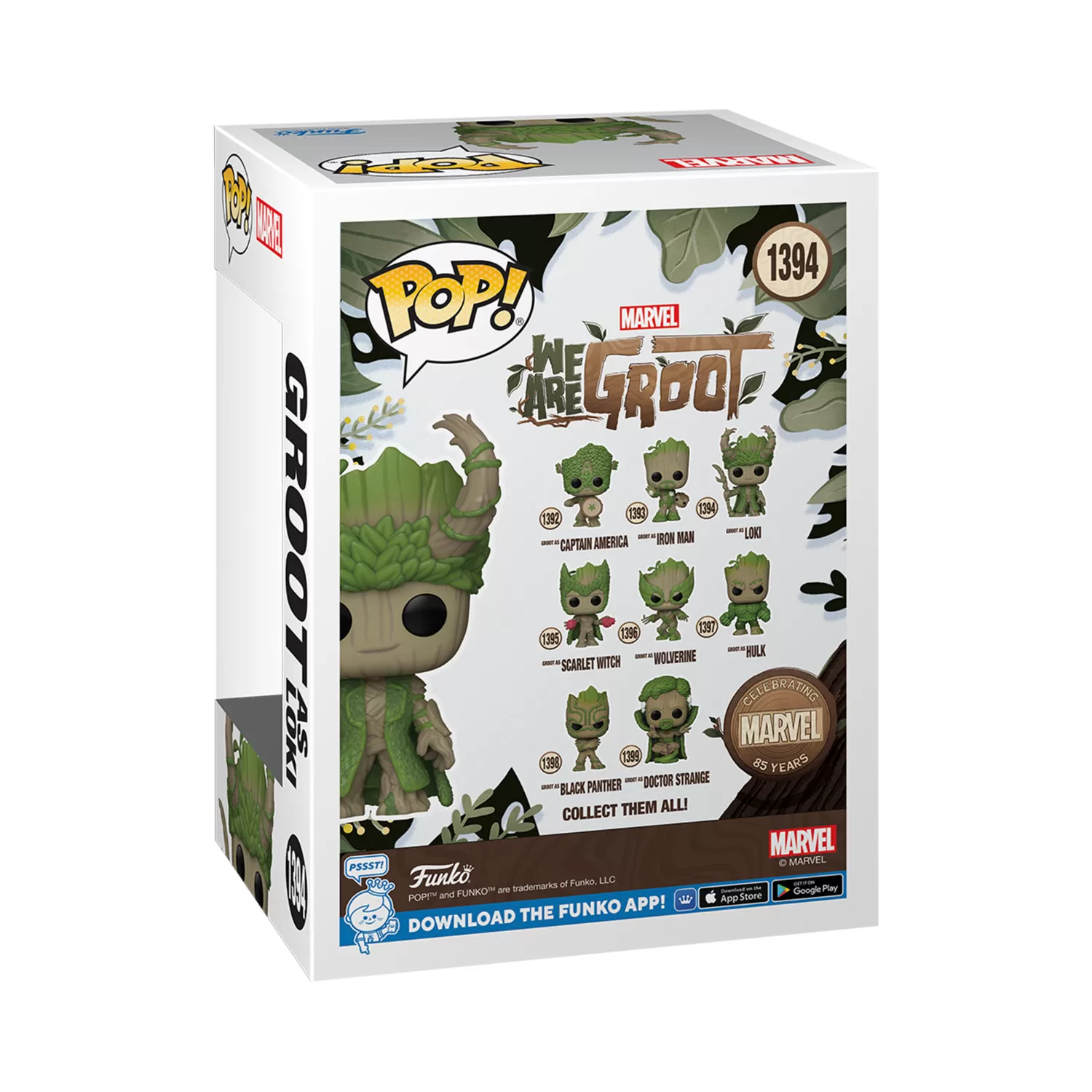 Groot as Loki - We Are Groot Funko Pop Bobblehead Vinyl Figure #1394 - Image 2