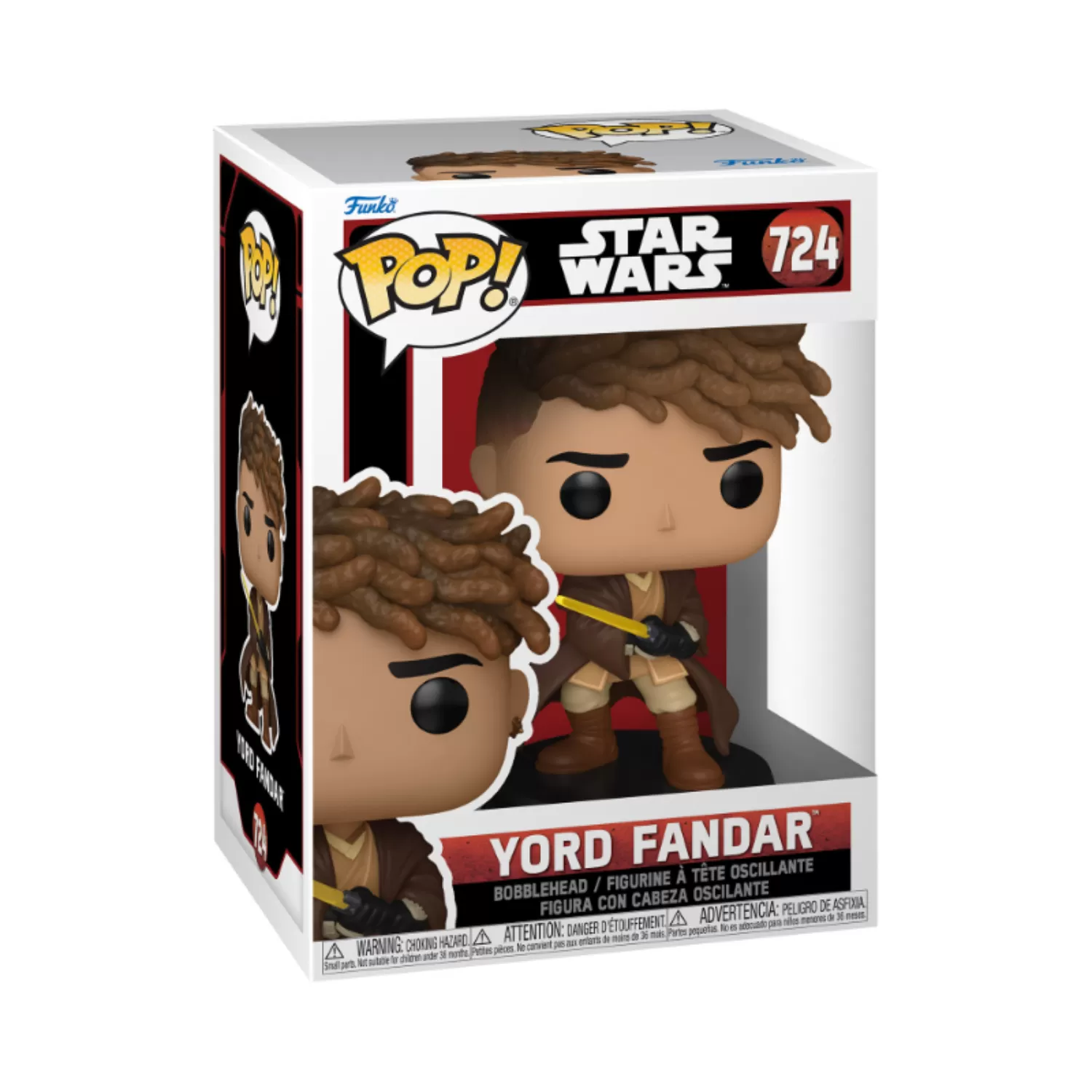 Yord Fandar - Star Wars: The Acolyte Funko Pop Bobblehead Vinyl Figure #724​