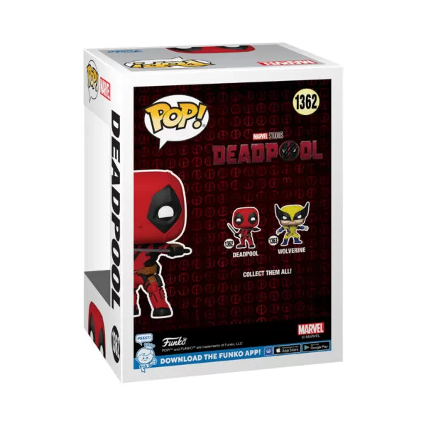 Marvel Studios Deadpool Funko Pop Bobblehead Figurine 1362 - Image 2