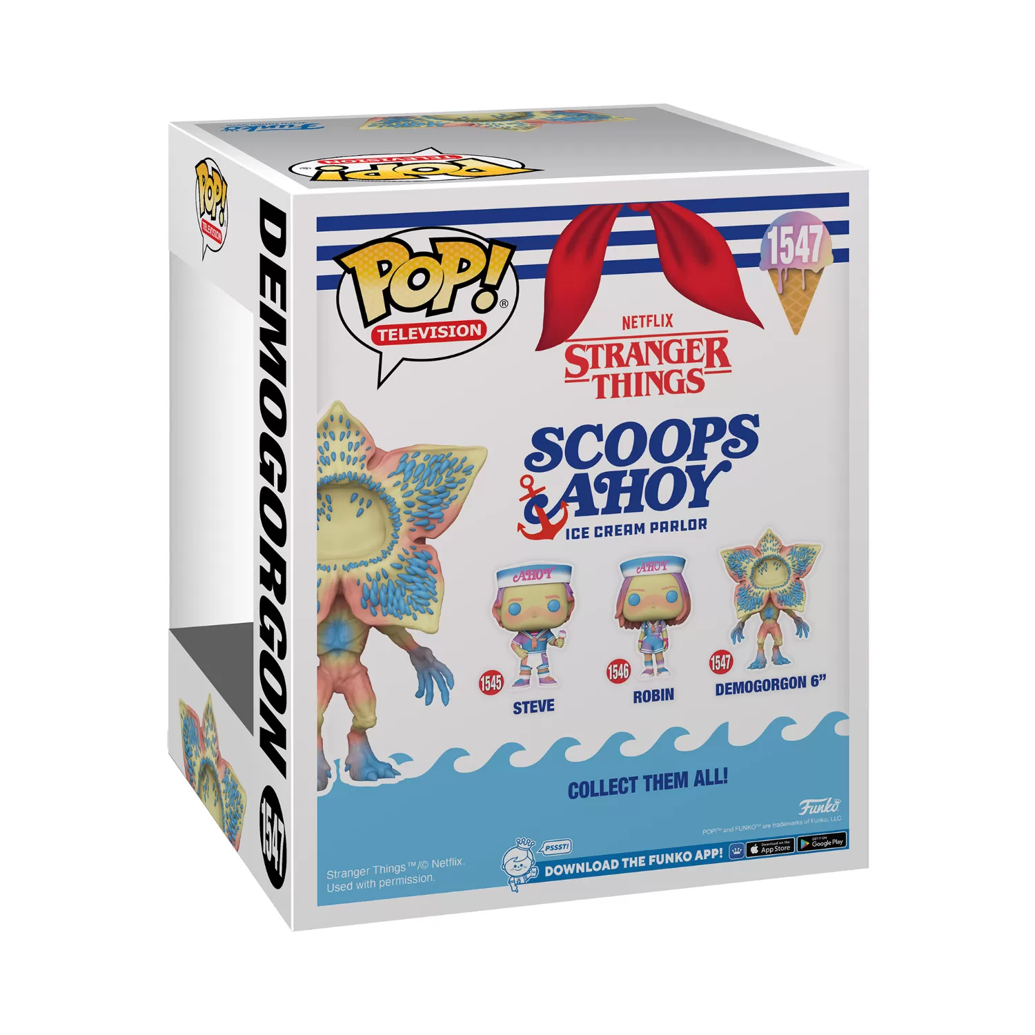 Demogorgon - Stranger Things Scoops Ahoy Funko Pop Vinyl Figure #1547 - Image 2