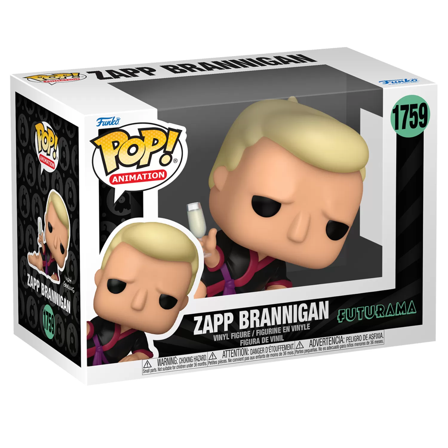 Zapp Brannigan - Futurama Funko Pop Vinyl Figure #1759