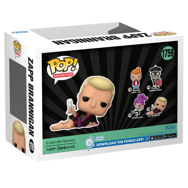 Futurama - Zapp Brannigan Funko Pop Vinyl Figure 1759 - Image 2