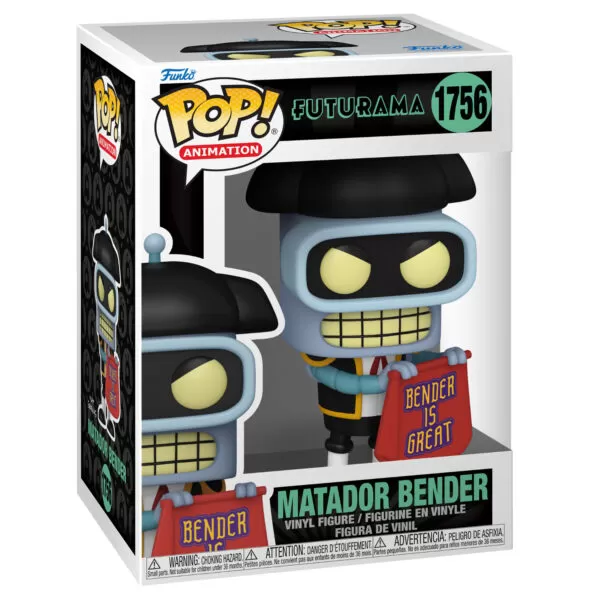 Futurama - Matador Bender Funko Pop Vinyl Figure 1756